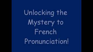 French Pronunciation Tips for Beginners [upl. by Aneral]