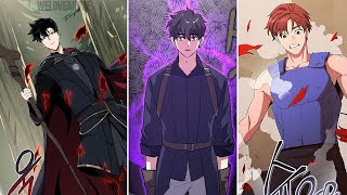 Top 10 Manhwa Where MC starts as F rank Then Suddenly Grow Stronger [upl. by Ennazzus]