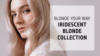 Blonde Your Way Iridescent Blonde Hair Color Collection  Goldwell Education Plus [upl. by Mok]