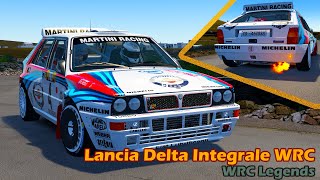 Lancia Delta HF Integrale Group A WRC  Assetto Corsa  Candelaria  Spain [upl. by Callista]