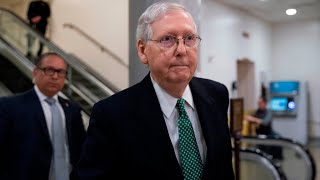 Mitch McConnell medically cleared after freeze up [upl. by Elayne]