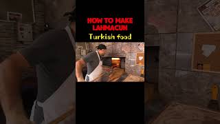 How to make Lahmacun  Turkish food [upl. by Mechelle]