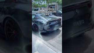 Dont cars need oxygen ferrari carmemes lamborghini cars shorts [upl. by Sisenej]