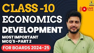 Development  Most Important MCQs2  Class 10 Economics Chapter 1  Boards 202425  By Amit Sir [upl. by Baldwin]