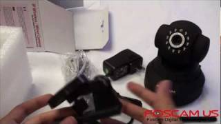 Foscam FI8918W Wireless IP Camera Unboxing [upl. by Glaab]