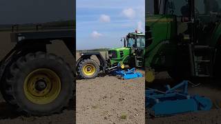 John Deere 6230 Trike tractor agriculture farming lemken 😎😎 [upl. by Ahcsas]