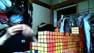 rubiks cube 3651 multi blindfold [upl. by Cilo]