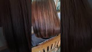 Hair color golden brown 🤎haircoloring trendcolors [upl. by Carnahan]