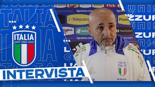 Spalletti “Mi aspetto di vedere lItalia vista allOlimpico”  Verso BelgioItalia [upl. by Enajaras802]