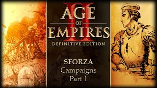 Age Of Empires II  DE  Sforza  Part 1 [upl. by Eicnahc]