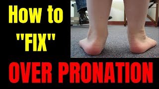 How to REALLY quotFixquot Overpronation Flat feet and Collapsed Arches TRUTH  Exercises [upl. by Ayoj]