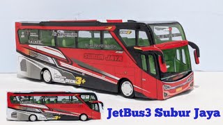 Miniatur Bus Subur Jaya Jetbus 3 Handmade [upl. by Okemak686]