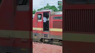 Starting of Train Engine Electric Locomotive  WAP4  Pantograph joining electric line Locopilot [upl. by Ann966]