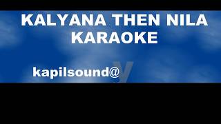 Kalyana then nila karaoke [upl. by Jezabelle]