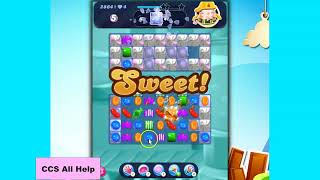 Candy Crush Saga Level 2864 NO BOOSTERS Legendary level [upl. by Anirtal]