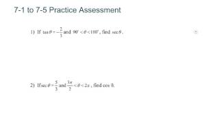 PCR 71 to 75 Practice Assessment [upl. by Sherar]