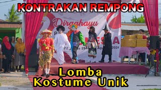 17an LOMBA KOSTUME UNIK  KONTRAKAN REMPONG EPISODE 845 [upl. by Nerrot]