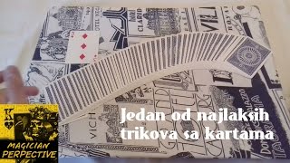 Jedan od najlaksih trikova sa kartama za pocetnike Magician Perspective [upl. by Shore]