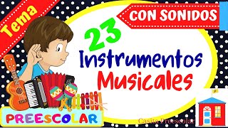 INSTRUMENTOS MUSICALES Para Niños Aprendeencasa [upl. by Atiram]