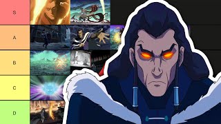 Avatar The Legend of Korra Book 2 Fight Scenes Tier List [upl. by Lipscomb]