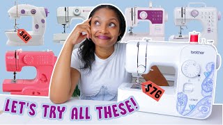 Best Sewing Machine for Beginners Under 100  8 layer denim test [upl. by Er]