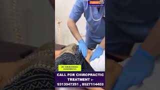 CHIROPRACTIC TTREATMENT IN INDIA  NAVEL DISPLACEMENT  DR VARUN DUGGAL CHIROPRACTIC IN INDIA [upl. by Akienat]