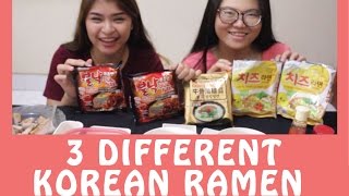 Indonesian Try Cheesy Ramen and Korean Instan Noodles  MUKBANG Indonesia  Eating Show  ASMR [upl. by Alveta]