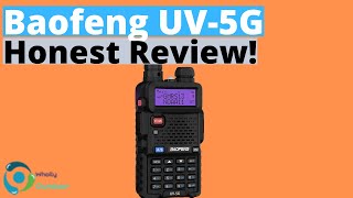 BAOFENG UV5G REVIEW A DECENT GMRS RADIO [upl. by Burny]