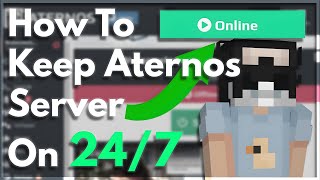 HOW TO MAKE ATERNOS Server 247 For FREE [upl. by Adrian144]