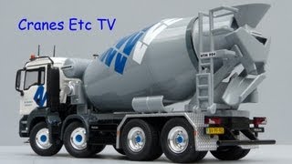 NZG MAN TGS  Liebherr HTM 904 Mixer by Cranes Etc TV [upl. by Katee]