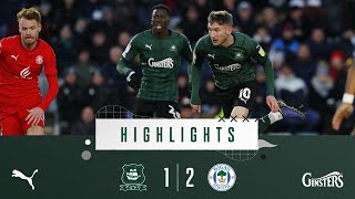 Highlights  Plymouth Argyle 12 Wigan Athletic [upl. by Nnaael693]