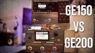 ⭐Mooer GE 150 vs GE 200⭐ [upl. by Rodmur553]