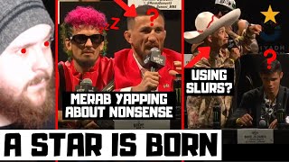 UFC 306 Press Conference Reaction A Star Is Born In Rodriguez Merab Yapping Non Stop [upl. by Einna]