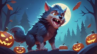 Werewolf howl  Halloween song with lyrics [upl. by Trinidad636]