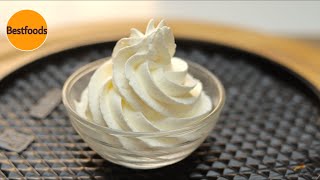 Whipped Cream Frosting│How To Make Whipped Cream Frosting│Whipped Cream│Whip Cream│Cake Frosting [upl. by Panthea641]