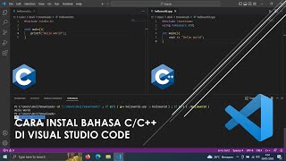 Mudah Banget Instal Bahasa C dan C di Visual Studio Code [upl. by Elatan]