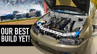 BIG S15 Build update amp Drifting LHD Mustang at GRIDLIFE [upl. by Sidhu]