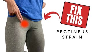 How To Stretch A Pectineus Muscle Strain For Pain Relief [upl. by Odele]