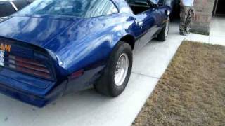 Cherry Bomb Extreme Mufflers on 1978 Trans Am slicksspeedshopcom [upl. by Aielam]