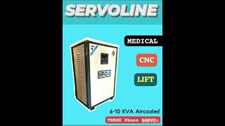 cnc liftelevator sonography leser servostabilizer 10kva SERVOLINE CNC Stabilizer 9352361777 [upl. by Ainatit]