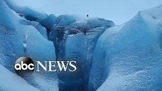 Into the Ice Using a Drone to Explore Inside a Glacier [upl. by Hyacinthia]