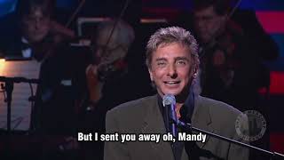 Barry Manilow  Mandy LIVE FULL HD with lyrics 2000 [upl. by Nesnaj]