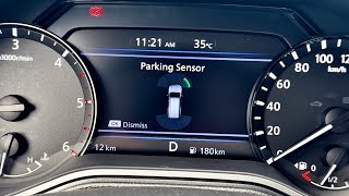 Nissan Terra VL Parking Sensor in Action [upl. by Lambart]