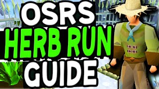 The Ultimate Herb Run Guide Old School Runescape [upl. by Olenka792]