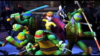 TMNT 2012  Main Theme SoundtrackHigh tone [upl. by Ahsitnauq]