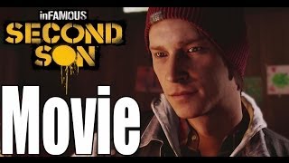 Infamous Second Son  All Good Cutscenes Game Movie [upl. by Aamsa]