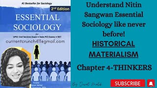 CHAPTER 4 Essential Sociology Nitin Sangwan  historical materialism Conflict Perspective [upl. by Otrebogad]