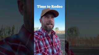 It’s Rodeo Time 🤠 barrelracing rodeo [upl. by Hemetaf]