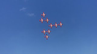 SNOWBIRDS ARRIVE AT AIRVENTURE  OSH24  LFP [upl. by Gariepy]