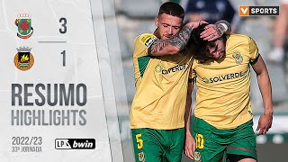 Highlights  Resumo Paços de Ferreira 31 Rio Ave Liga 2223 33 [upl. by Sly]